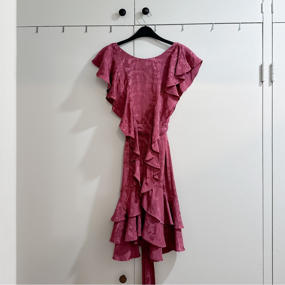 Topshop Jacquard Mini Dress